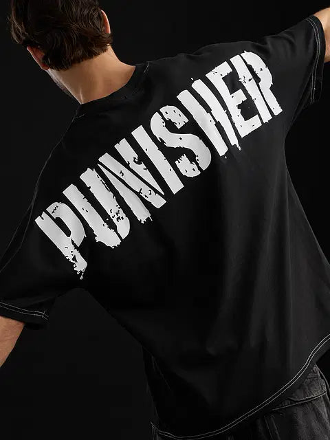 Punisher Classic Logo Super Oversized T-Shirts