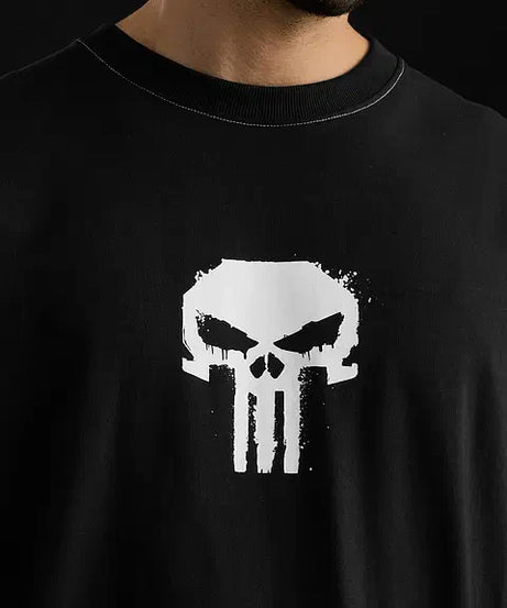 Punisher Classic Logo Super Oversized T-Shirts