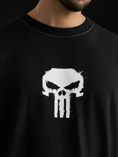Punisher Classic Logo Super Oversized T-Shirts
