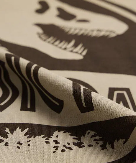 Jurassic Park Logo Oversized T-Shirts