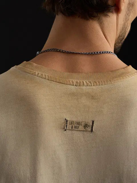 Jurassic Park Logo Oversized T-Shirts