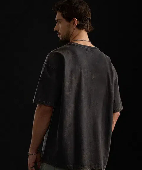 Jurassic Park Logo (Vintage Wash) Oversized T-Shirts
