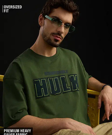 Hulk Gamma Fury Oversized T-Shirts