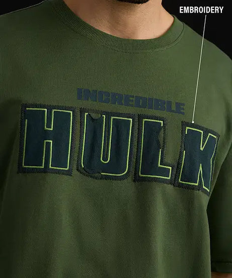 Hulk Gamma Fury Oversized T-Shirts