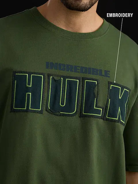 Hulk Gamma Fury Oversized T-Shirts