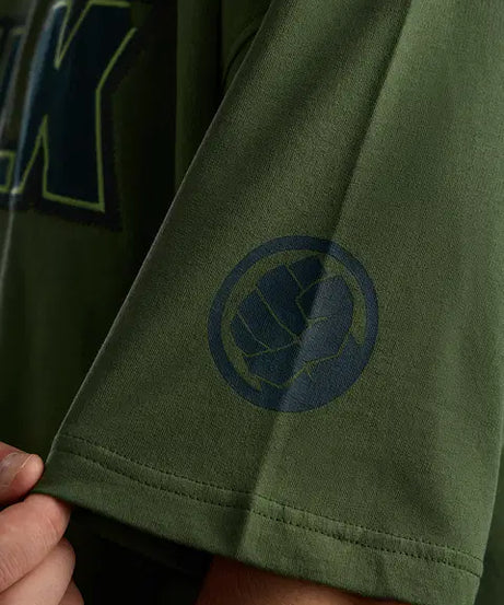 Hulk Gamma Fury Oversized T-Shirts
