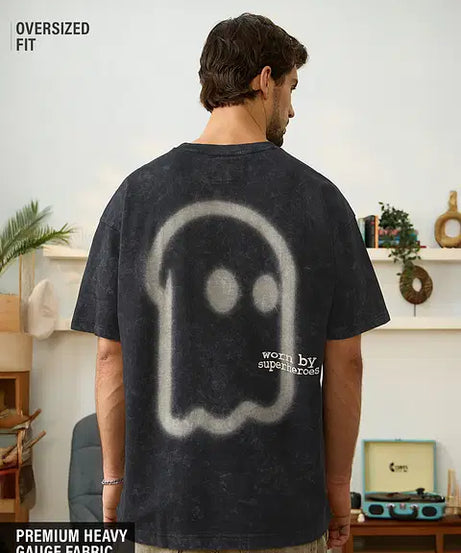 Spray Paint Oversized T-Shirts
