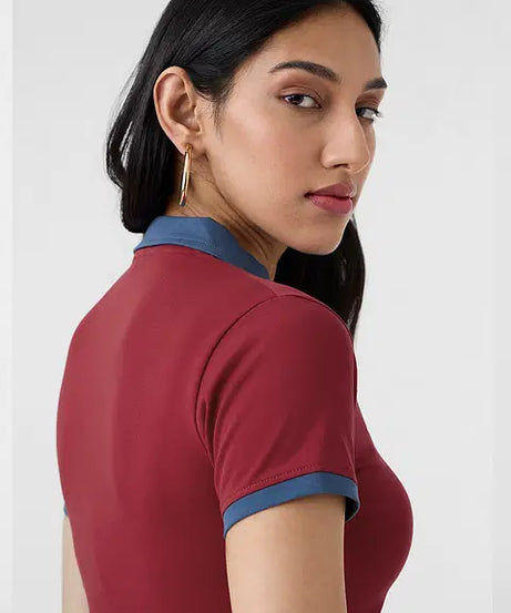 Scarlet Women Cropped Polos