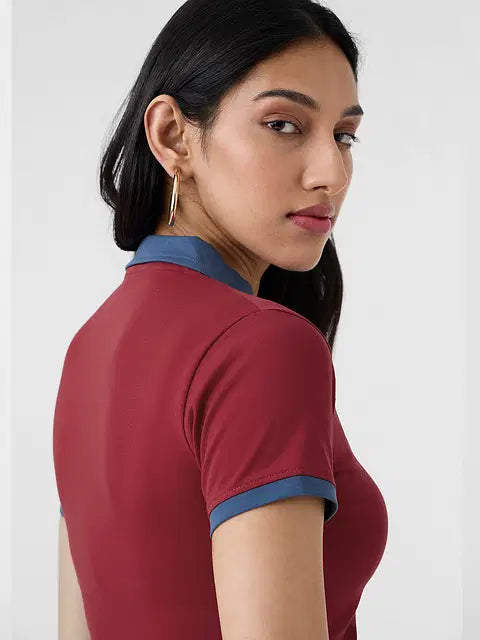 Scarlet Women Cropped Polos