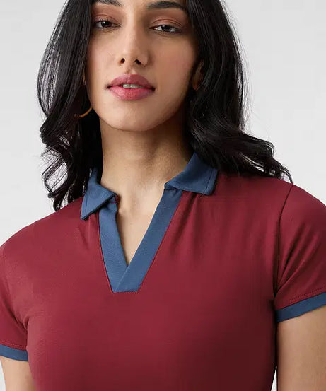 Scarlet Women Cropped Polos