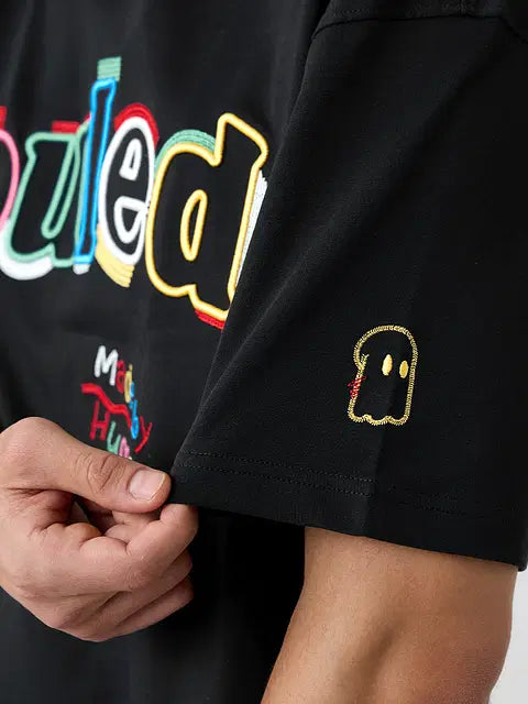 Souled Colour Stroke Oversized T-Shirts