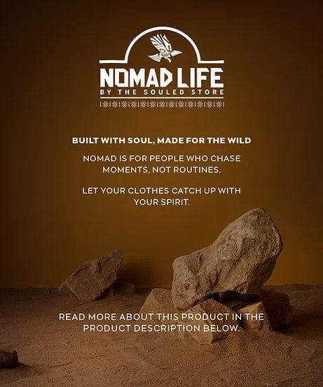 Nomad Indus Brown Women Oversized T-Shirts