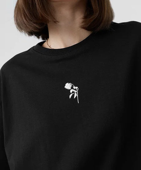 No Rain No Flowers Women Oversized T-Shirts