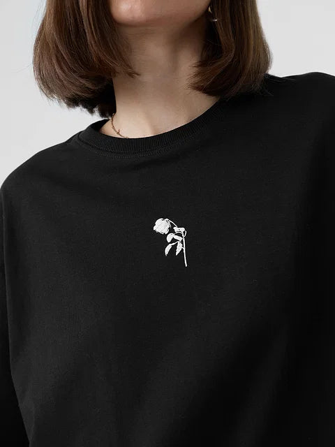 No Rain No Flowers Women Oversized T-Shirts