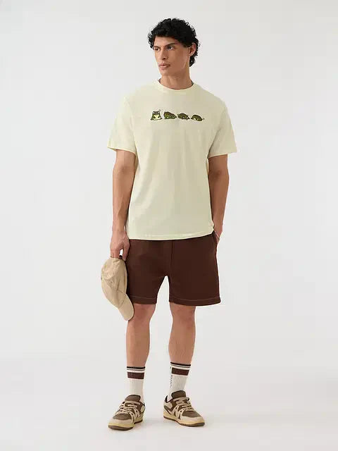 Tired Frog Men Relaxed Fit T-Shirts