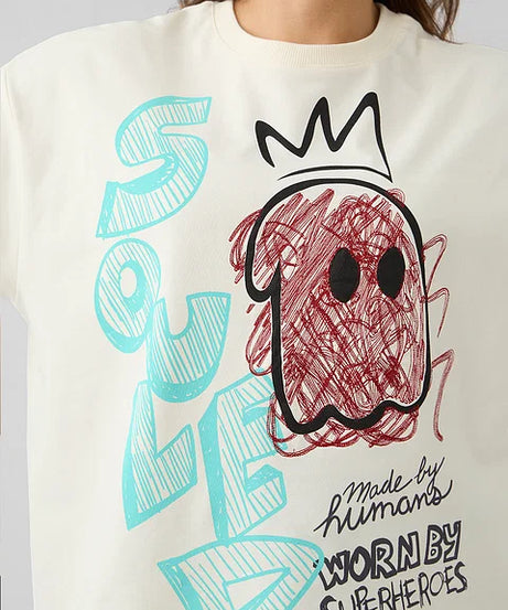 Sketchy Women Oversized T-Shirts