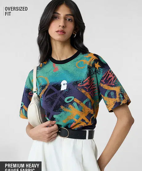 Kaleido Women Oversized T-Shirts