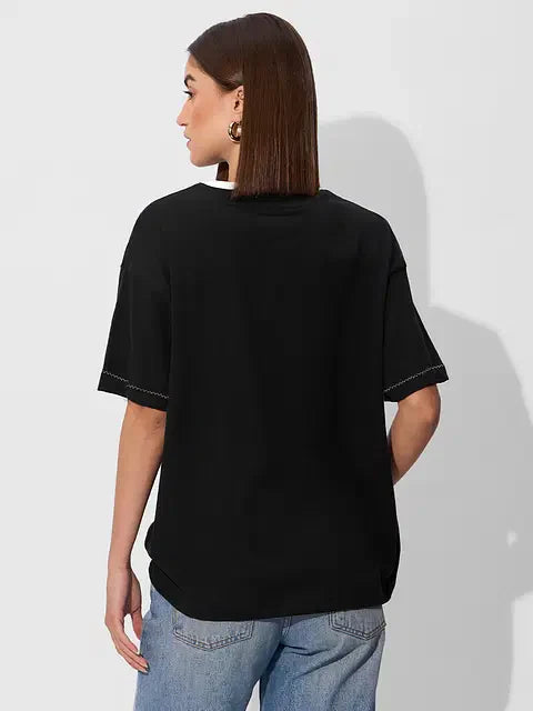 Peace & Love Women Oversized T-Shirts