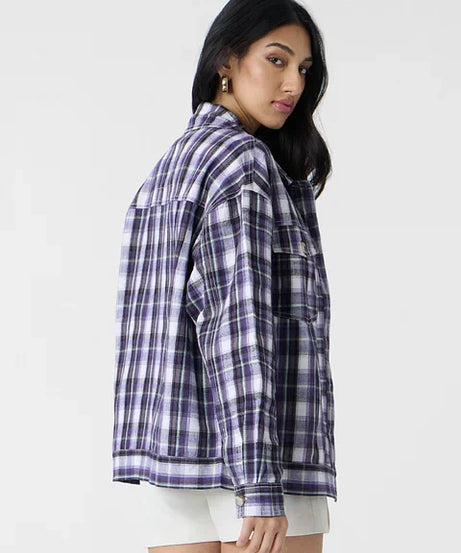 Plaid Shacket Morocco Women Shackets