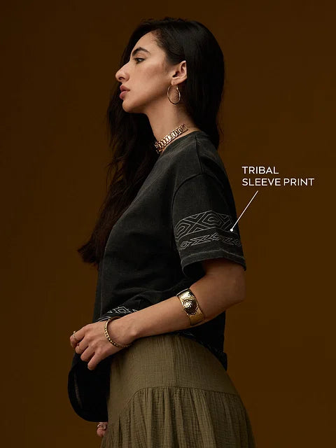 Nomad Compass Women Oversized T-Shirts