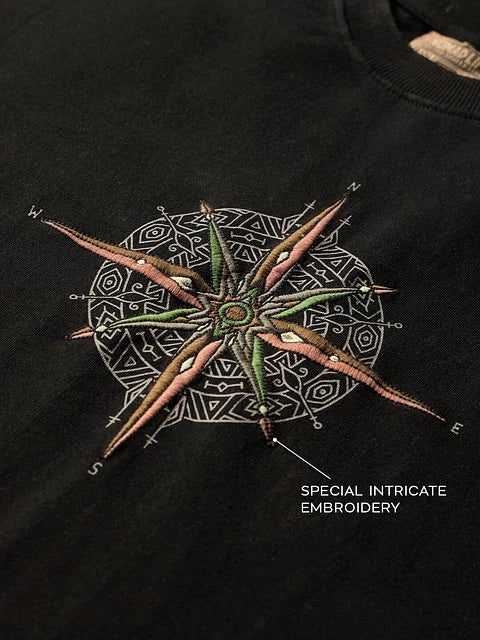 Nomad Compass Women Oversized T-Shirts