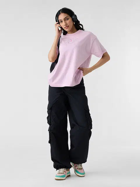 Angel Card Women Oversized T-Shirts