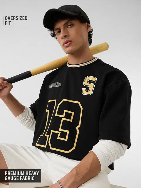 Varsity Campus Classic Oversized Full Sleeve T-Shirts