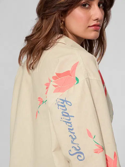 Unbound Cotton Linen Women Boyfriend Shirts