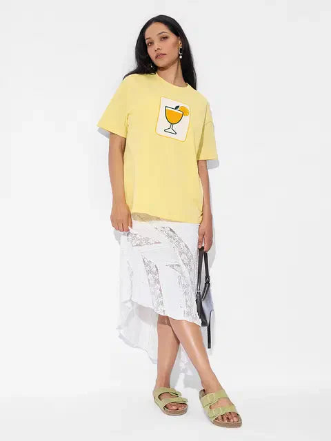 Oversized T-Shirt Margarita Women Oversized T-Shirts