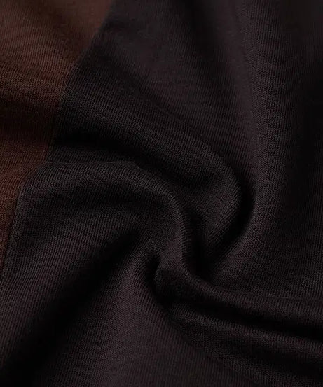 Colourblock Cocoa Oversized Polos