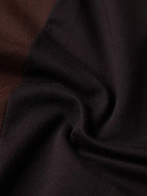 Colourblock Cocoa Oversized Polos