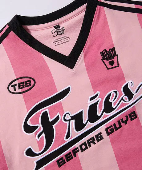 Fries Before Guys Women Oversized T-Shirts