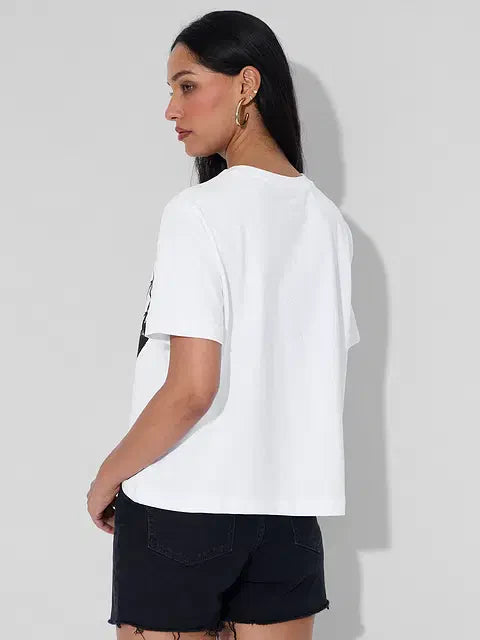 Lost & Confused Women Relaxed Fit T-Shirts