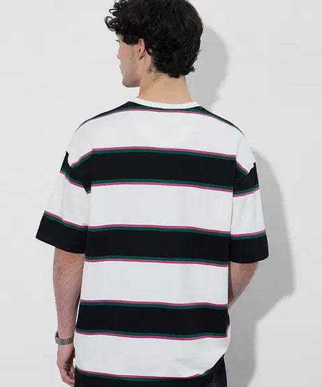 Stripes Urban Edge Oversized T-Shirts