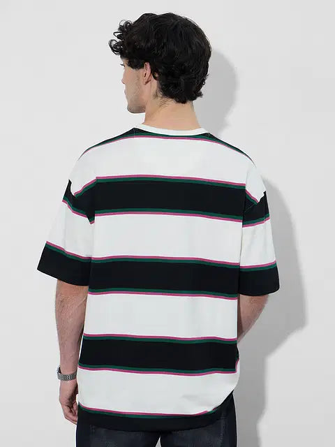 Stripes Urban Edge Oversized T-Shirts