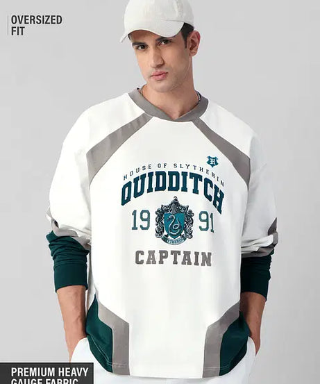 Harry Potter Captain Oversized Full Sleeve T-Shirts