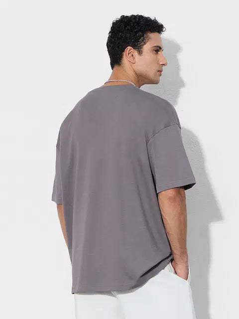Faded Grey Oversized T-Shirts