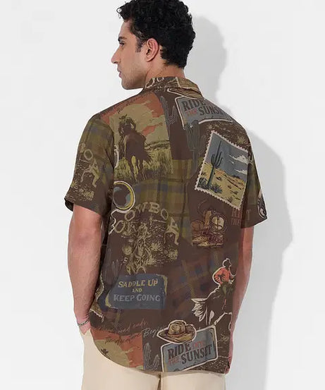 Summer Shirt Cowboy Holiday Shirts