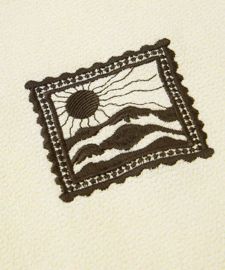 Textured Scenic Oversized Shirts