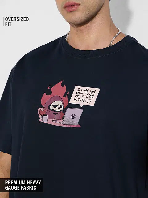 Ghost Writer Oversized T-Shirts