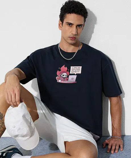 Ghost Writer Oversized T-Shirts