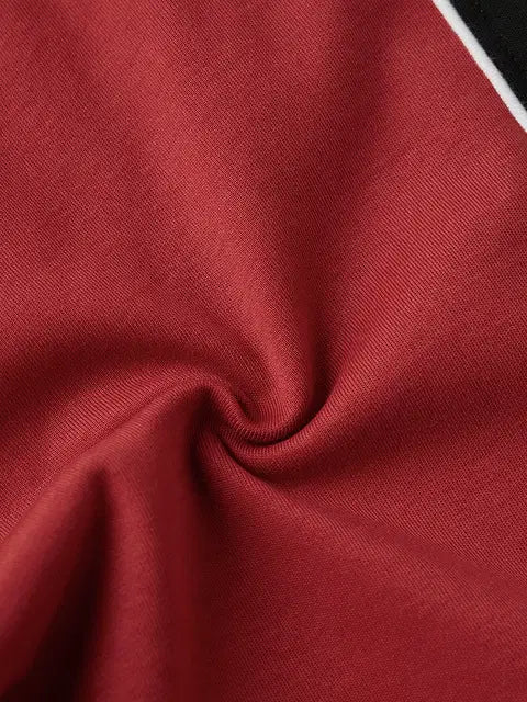 Colourblock Black Blaze Oversized T-Shirts