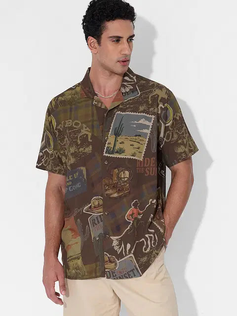 Summer Shirt Cowboy Holiday Shirts