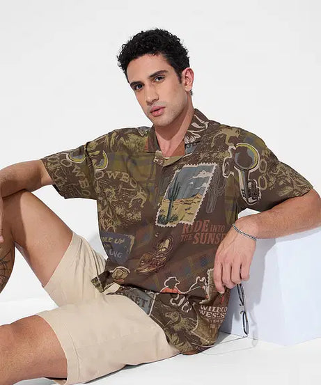 Summer Shirt Cowboy Holiday Shirts