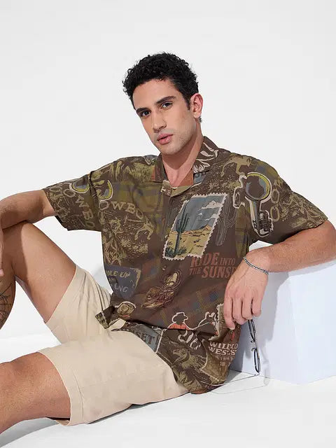 Summer Shirt Cowboy Holiday Shirts