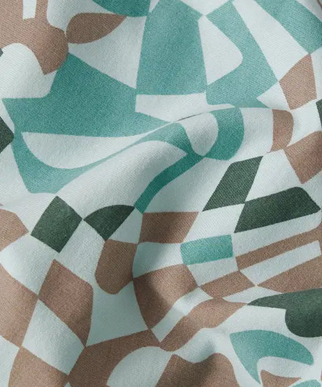 Blue Ripples Oversized T-Shirts