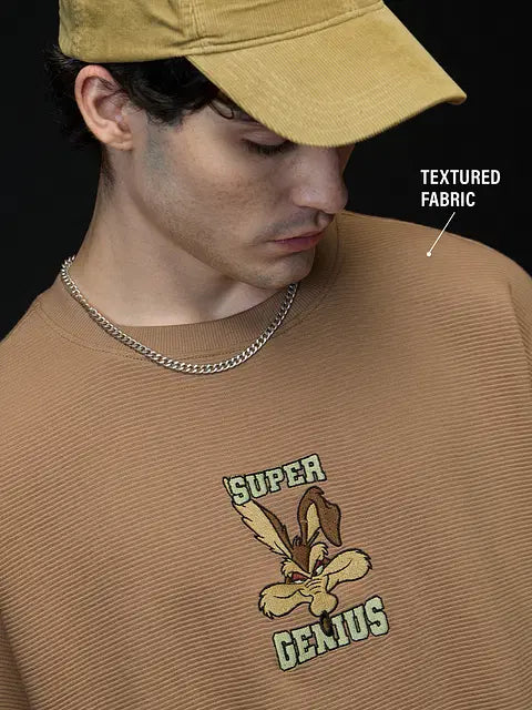 Looney Tunes Super Genius Oversized T-Shirts