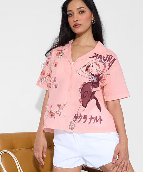 Naruto Sakura Women Holiday Shirts