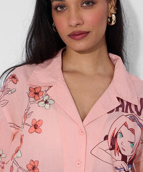 Naruto Sakura Women Holiday Shirts