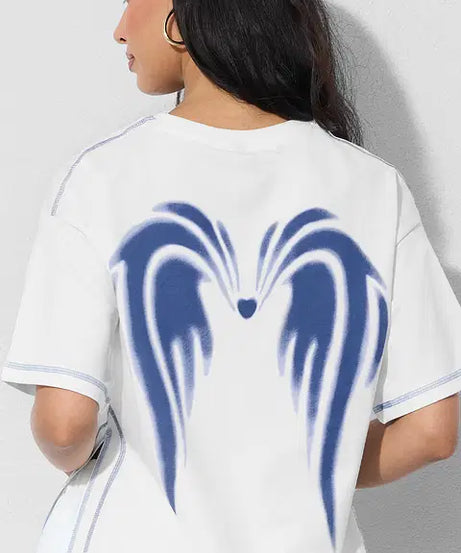 99% Angel Women Oversized T-Shirts